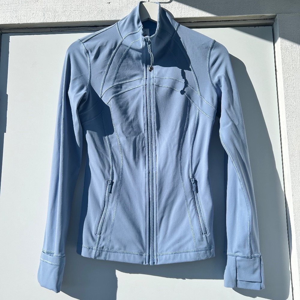 Lululemon Define Jacket in Blue Willow